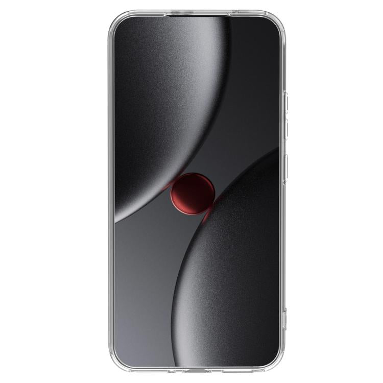 For Xiaomi 15T 5G LeReach TOC Clear Series Dual-Composite Armor TPU + Acrylic Shockproof Phone Case - Transparent