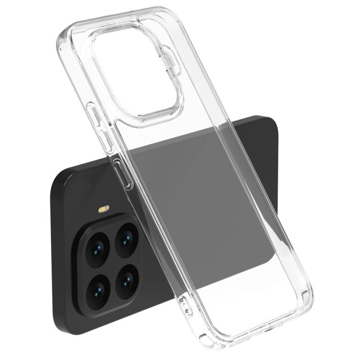 For Xiaomi 15T Pro 5G LeReach TOC Clear Series Dual-Composite Armor TPU + Acrylic Shockproof Phone Case - Transparent