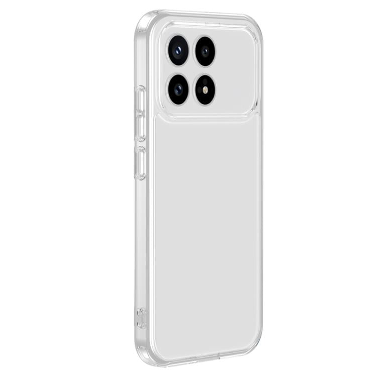 For Xiaomi Poco F8 Pro LeReach TOC Clear Series Dual-Composite Armor TPU + Acrylic Shockproof Phone Case - Transparent