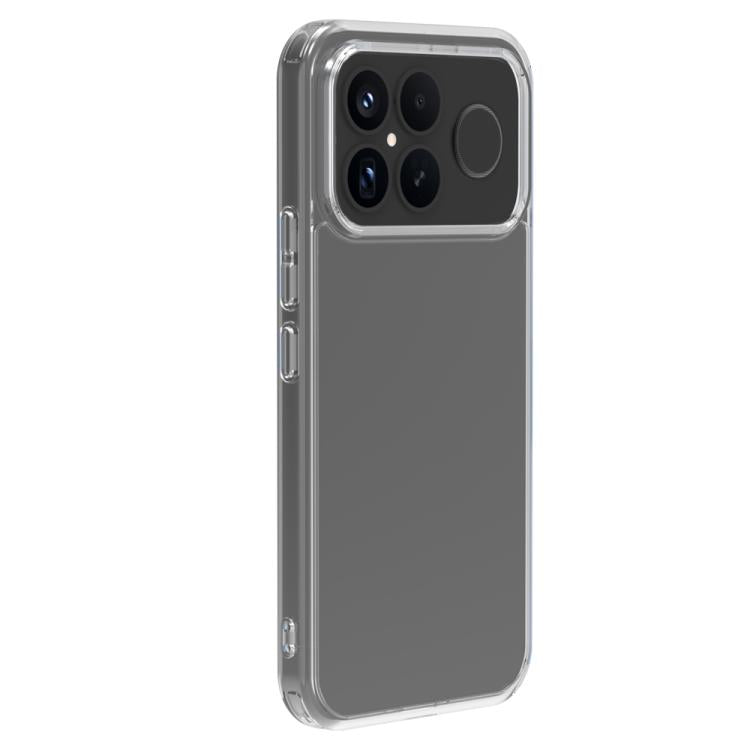 For Xiaomi Poco F8 Ultra 5G LeReach TOC Clear Series Dual-Composite Armor TPU + Acrylic Shockproof Phone Case - Transparent