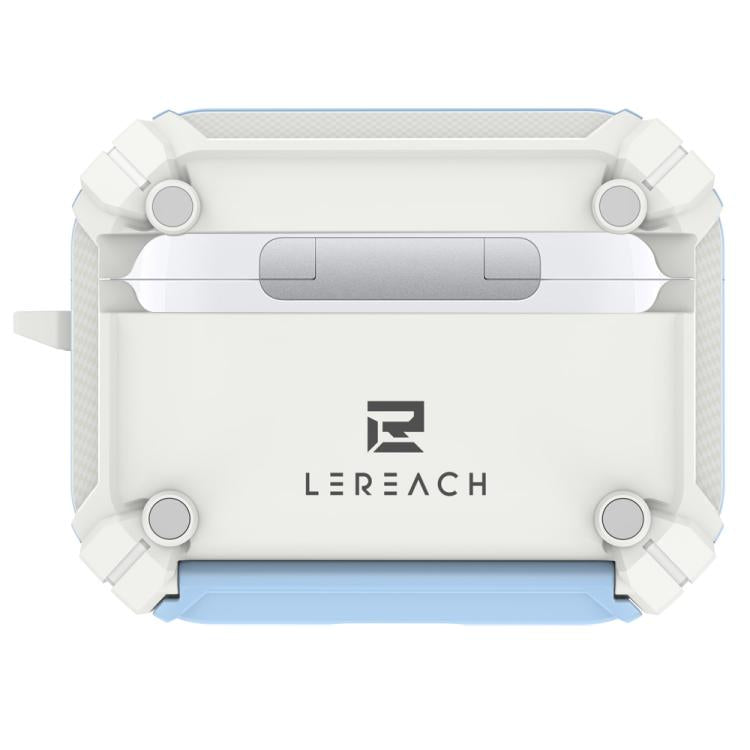 For AirPods Pro 3 LeReach Mega Series Dawn Armor Edition Wireless Earphone Case with Holder
