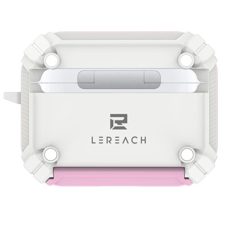 For AirPods Pro 3 LeReach Mega Series Dawn Armor Edition Wireless Earphone Case with Holder