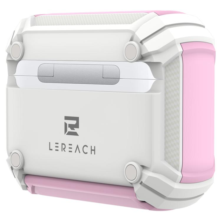 For AirPods Pro 3 LeReach Mega Series Dawn Armor Edition Wireless Earphone Case with Holder