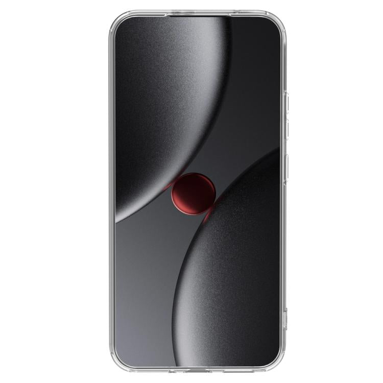 For Xiaomi 15T 5G LeReach TOC Clear Series Dual-Composite Armor TPU + Acrylic Shockproof Magnetic Phone Case - Transparent