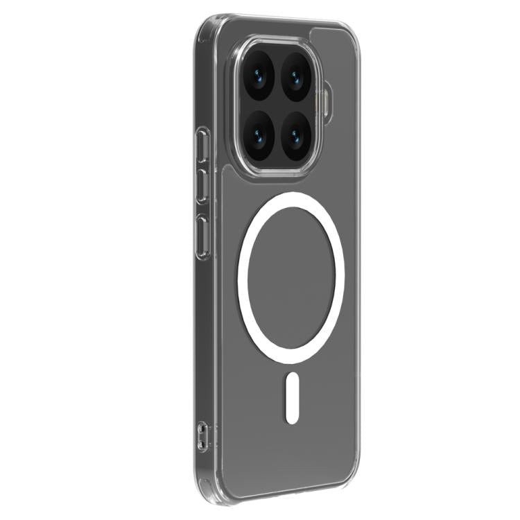 For Xiaomi 15T Pro 5G LeReach TOC Clear Series Dual-Composite Armor TPU + Acrylic Shockproof Magnetic Phone Case - Transparent