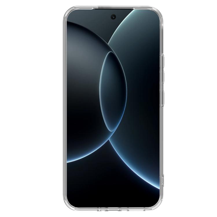 For Xiaomi 15T Pro 5G LeReach TOC Clear Series Dual-Composite Armor TPU + Acrylic Shockproof Magnetic Phone Case - Transparent