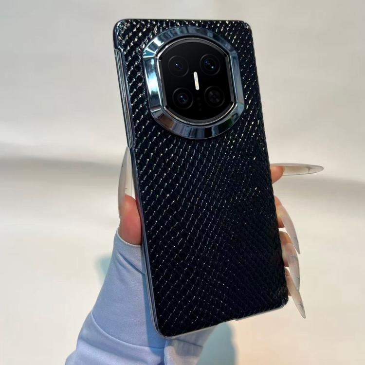 For Huawei Mate X7 Snakeskin Texture Design Shockproof Vegan Leather Phone Case