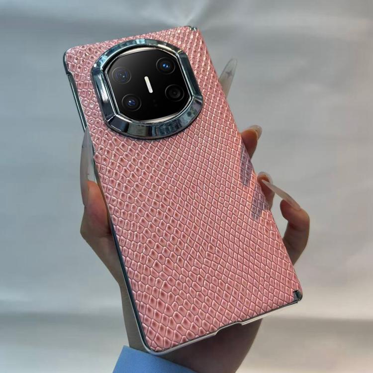 For Huawei Mate X6 Snakeskin Texture Design Shockproof Vegan Leather Phone Case