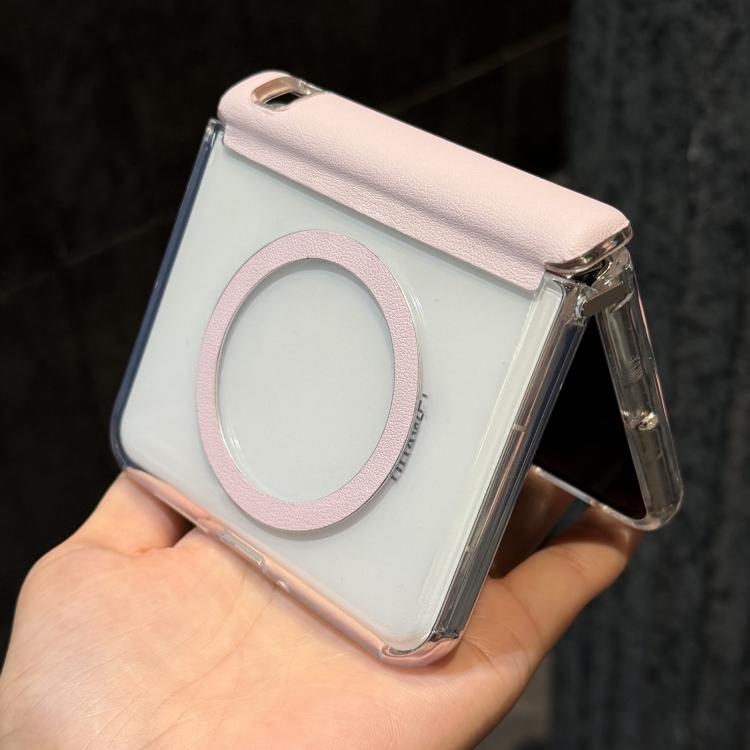 For Huawei Pura X Transparent Magnetic Full Coverage Shockproof Phone Case