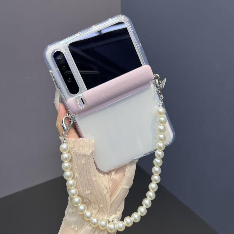 For Huawei Pura X Transparent Side Buckle Full Coverage Shockproof Phone Case