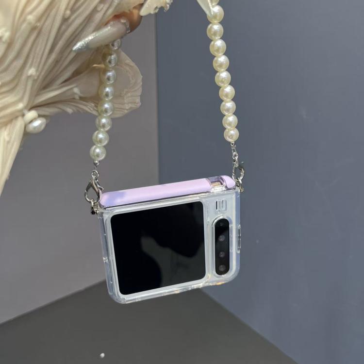 For Huawei Pura X Transparent Side Buckle Full Coverage Shockproof Phone Case