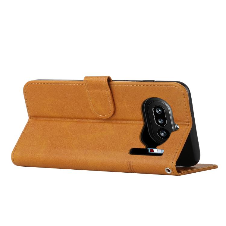 For Nothing Phone 4a Stitching Calf Texture Buckle Leather Phone Case