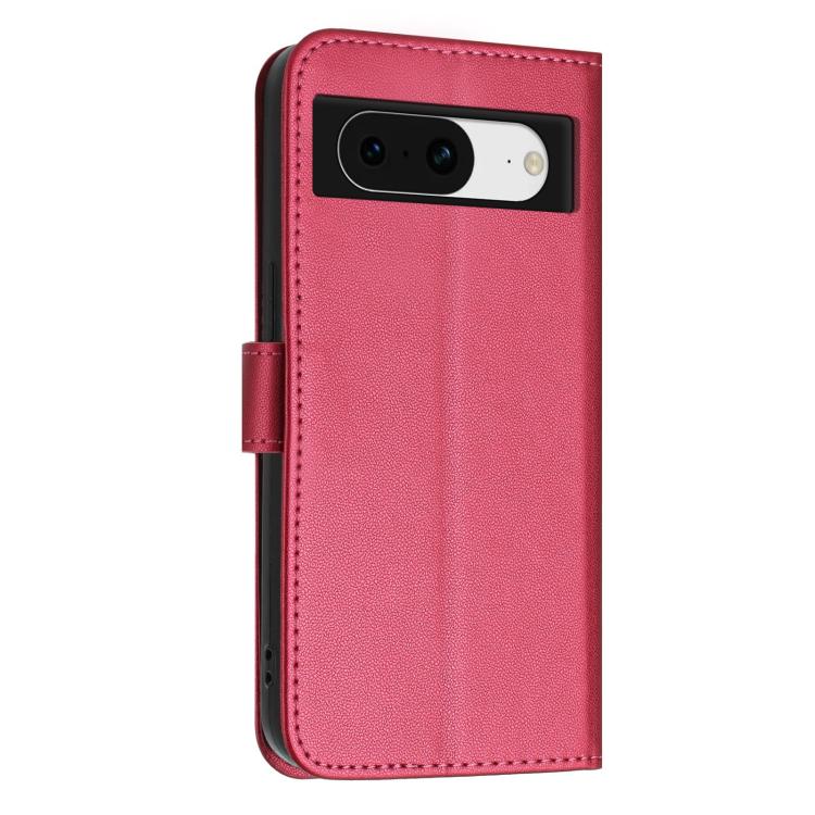 For Google Pixel 8 Glitter Butterfly Zipper Vegan Leather Phone Case with Wrist Strap