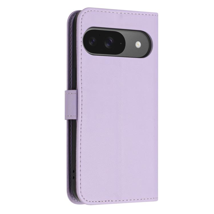 For Google Pixel 10 / 10 Pro Glitter Butterfly Zipper Vegan Leather Phone Case with Wrist Strap