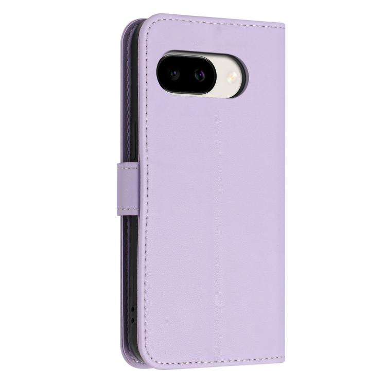 For Google Pixel 10a Glitter Butterfly Zipper Vegan Leather Phone Case with Wrist Strap