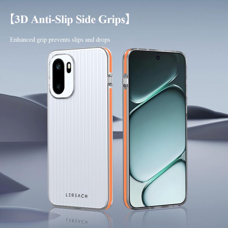 For OnePlus Ace 6/Ace 6T/15R LeReach TOC Icicle Series Ice Mist Double-Sided Non-Slip Phone Case