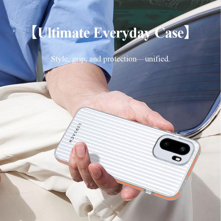For OnePlus Ace 6/Ace 6T/15R LeReach TOC Icicle Series Ice Mist Double-Sided Non-Slip Phone Case