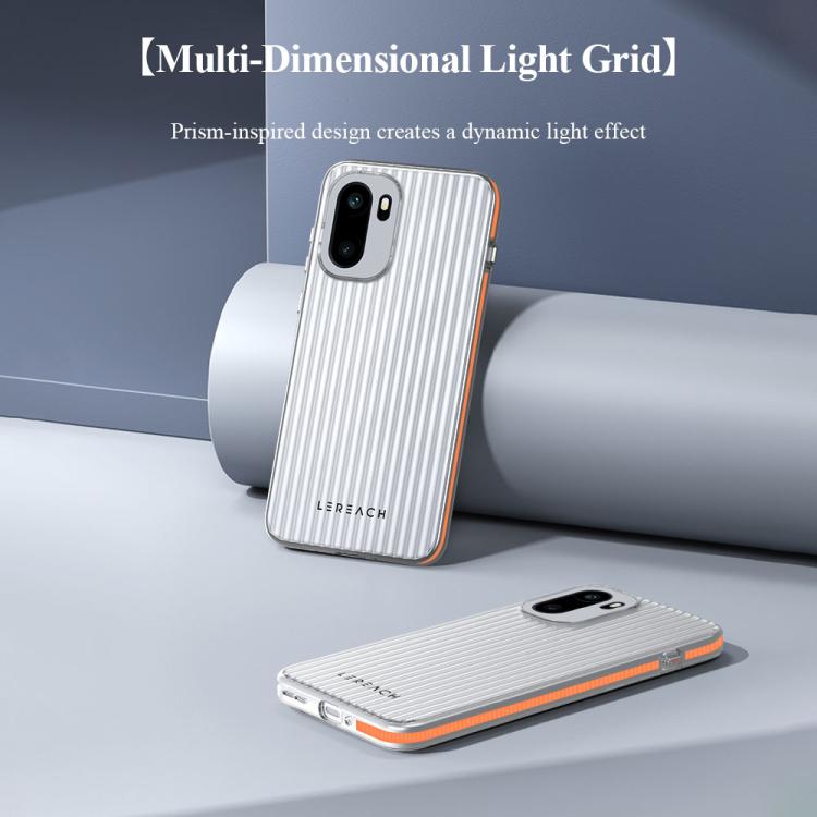 For OnePlus Ace 6/Ace 6T/15R LeReach TOC Icicle Series Ice Mist Double-Sided Non-Slip Phone Case