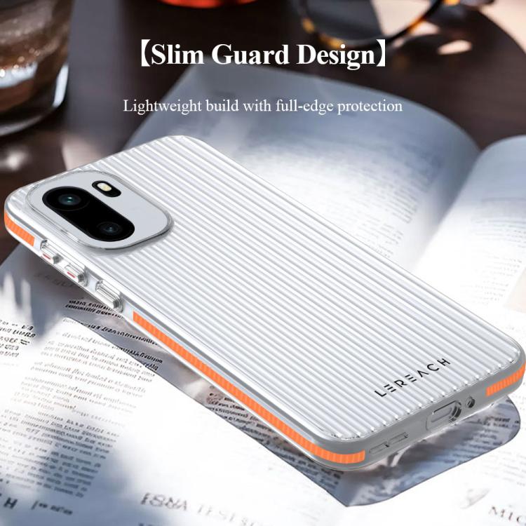 For OnePlus Ace 6/Ace 6T/15R LeReach TOC Icicle Series Ice Mist Double-Sided Non-Slip Phone Case