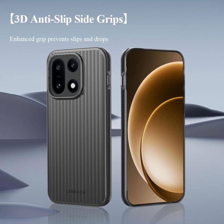 For OnePlus 15 LeReach TOC Icicle Series Ice Mist Double-Sided Non-Slip Phone Case