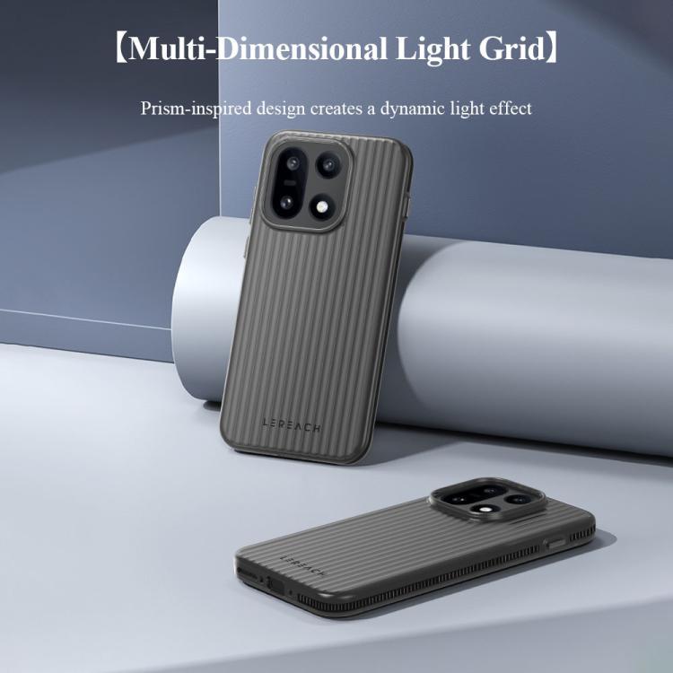 For OnePlus 15 LeReach TOC Icicle Series Ice Mist Double-Sided Non-Slip Phone Case