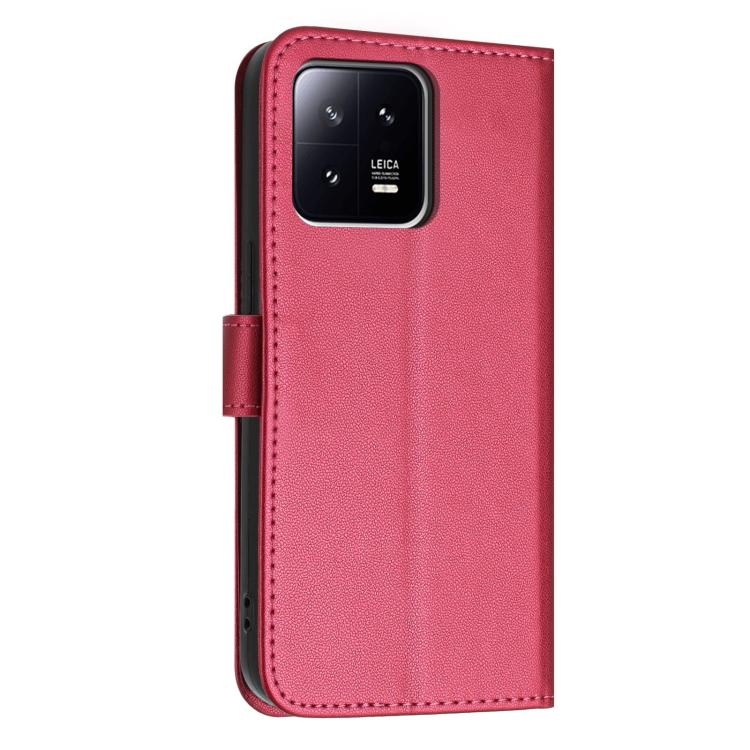 For Xiaomi 13 Pro 5G Glitter Butterfly Zipper Vegan Leather Phone Case with Wrist Strap