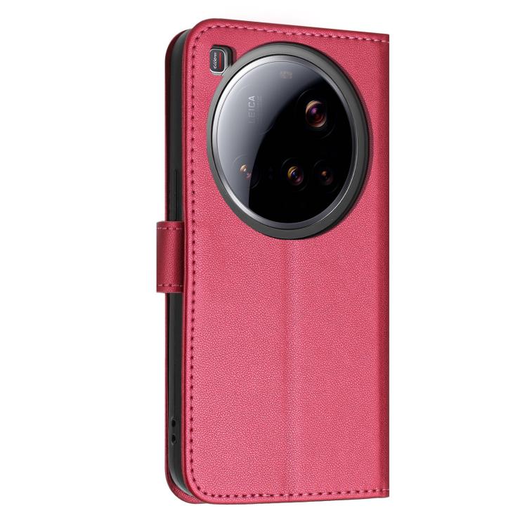 For Xiaomi 15 Ultra Glitter Butterfly Zipper Vegan Leather Phone Case with Wrist Strap