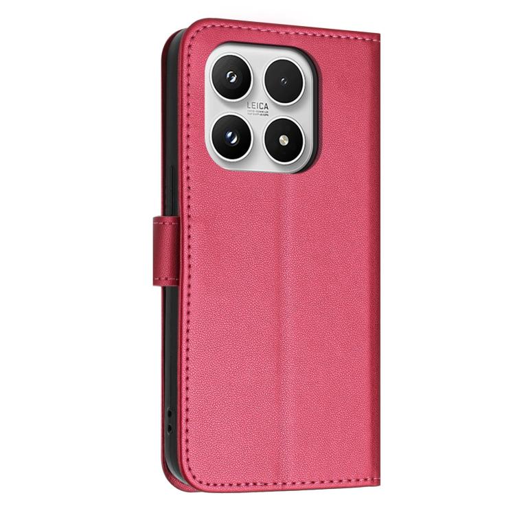For Xiaomi 17 Glitter Butterfly Zipper Vegan Leather Phone Case with Wrist Strap