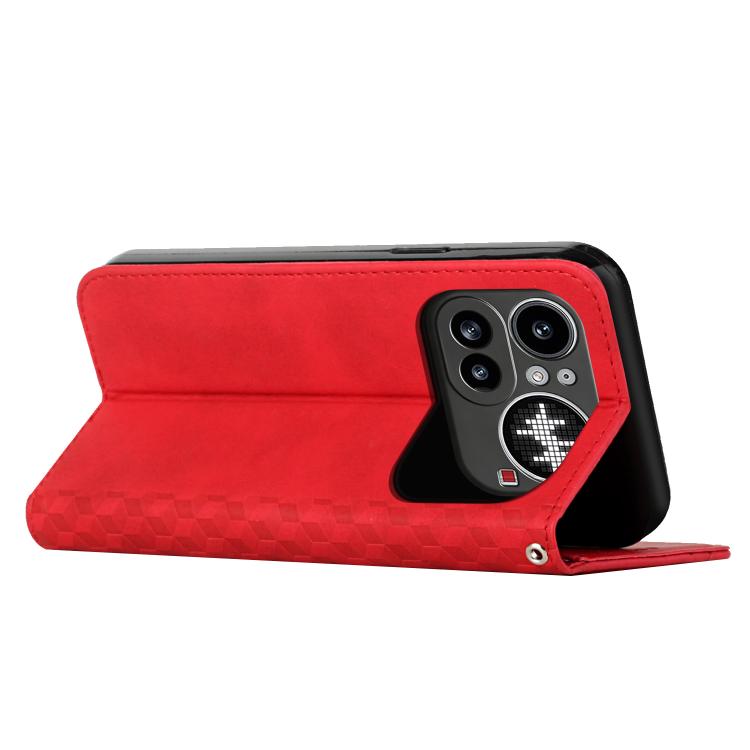 For Nothing Phone 4a Pro Diamond Splicing Skin Feel Magnetic Leather Phone Case