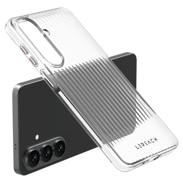 For Galaxy S26 5G LeReach TOC Icicle Series Ice Mist Double-Sided Non-Slip Phone Case