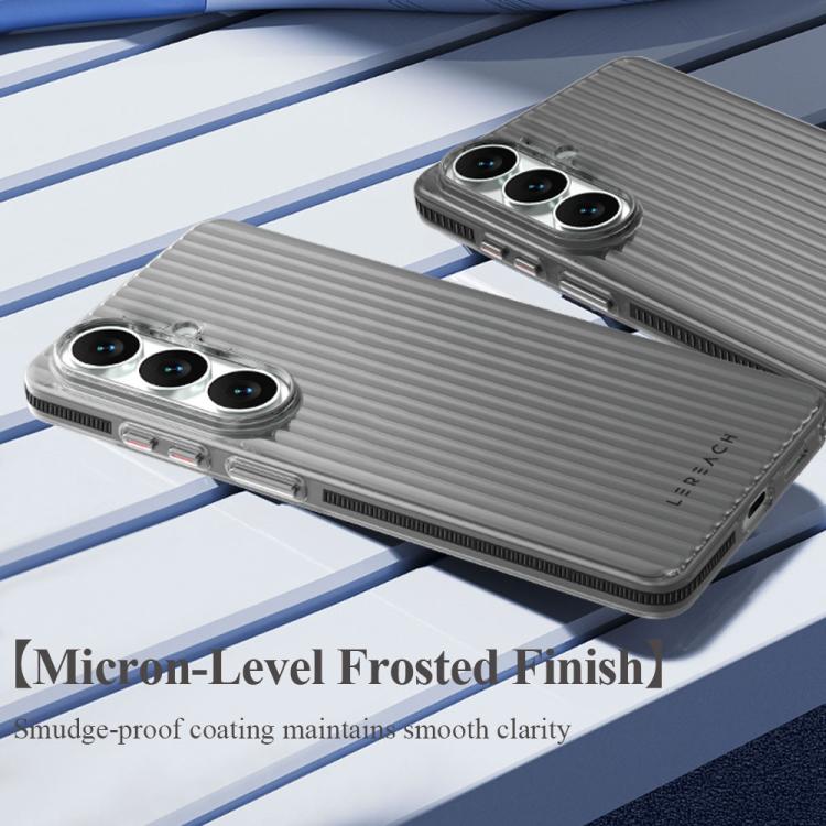 For Galaxy S26 5G LeReach TOC Icicle Series Ice Mist Double-Sided Non-Slip Phone Case