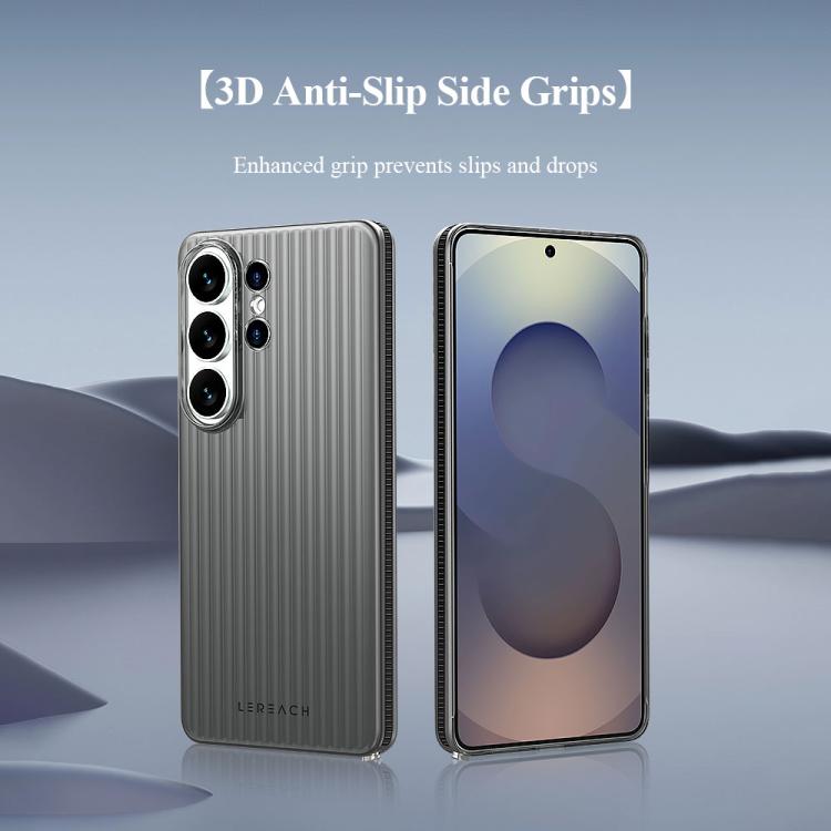 For Galaxy S26 Ultra 5G LeReach TOC Icicle Series Ice Mist Double-Sided Non-Slip Phone Case