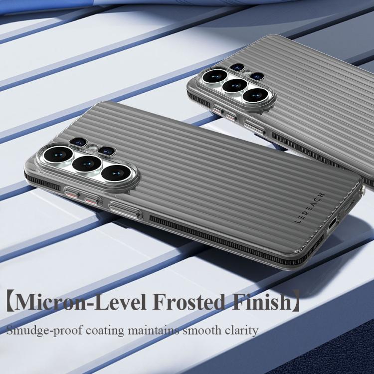 For Galaxy S26 Ultra 5G LeReach TOC Icicle Series Ice Mist Double-Sided Non-Slip Phone Case