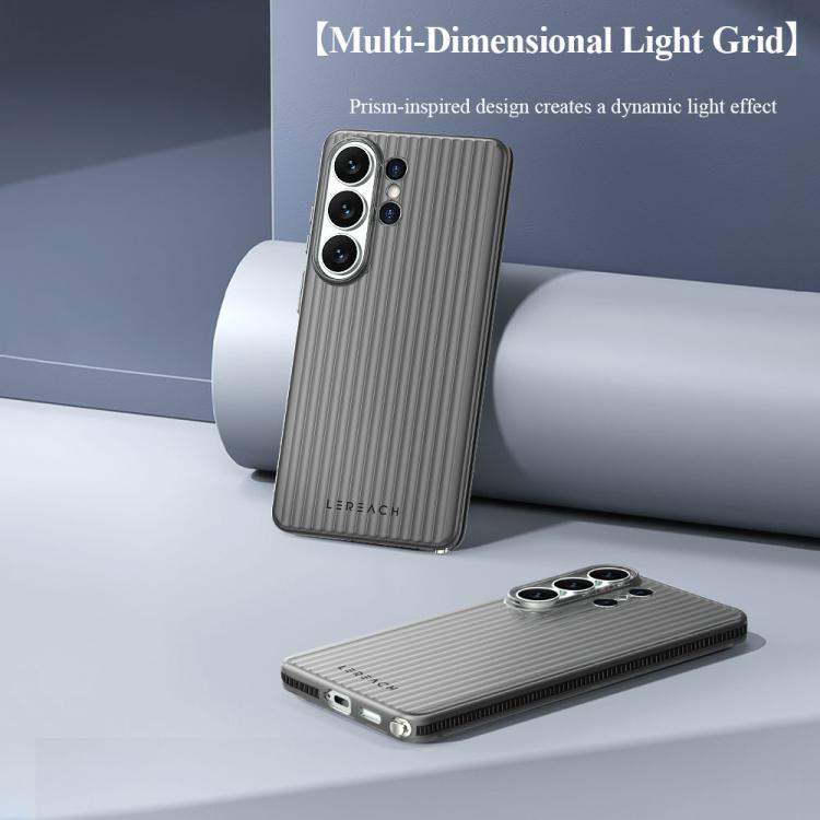 For Galaxy S26 Ultra 5G LeReach TOC Icicle Series Ice Mist Double-Sided Non-Slip Phone Case
