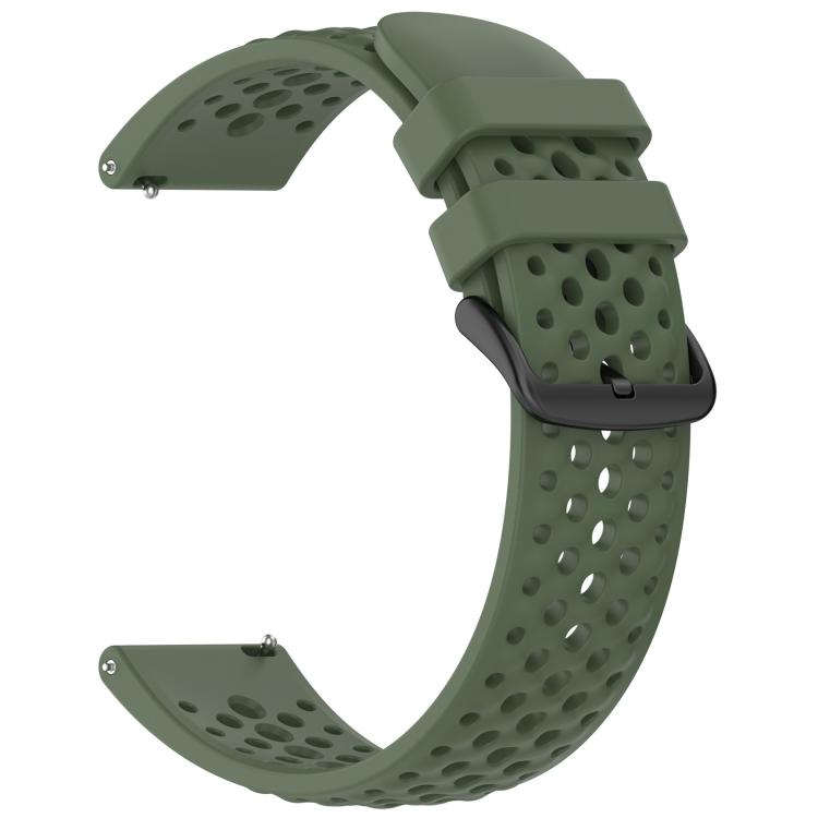 For Amazfit Active Max xDfind Breathable Perforated Silicone Sport Watch Band