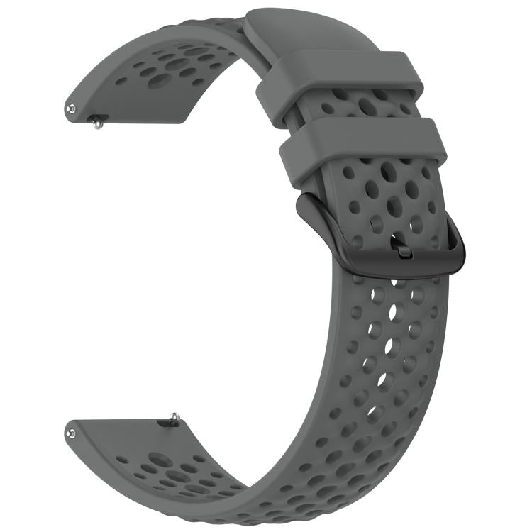 For Amazfit Active Max xDfind Breathable Perforated Silicone Sport Watch Band