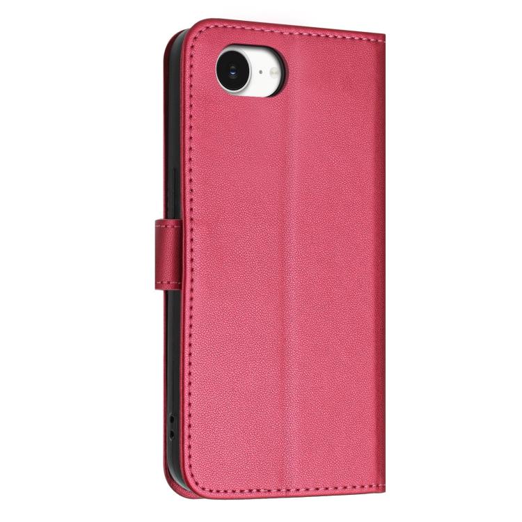 For iPhone 17e / 16e Glitter Butterfly Zipper Vegan Leather Phone Case with Wrist Strap