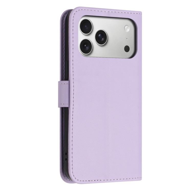 For iPhone 17 Pro Max Glitter Butterfly Zipper Vegan Leather Phone Case with Wrist Strap
