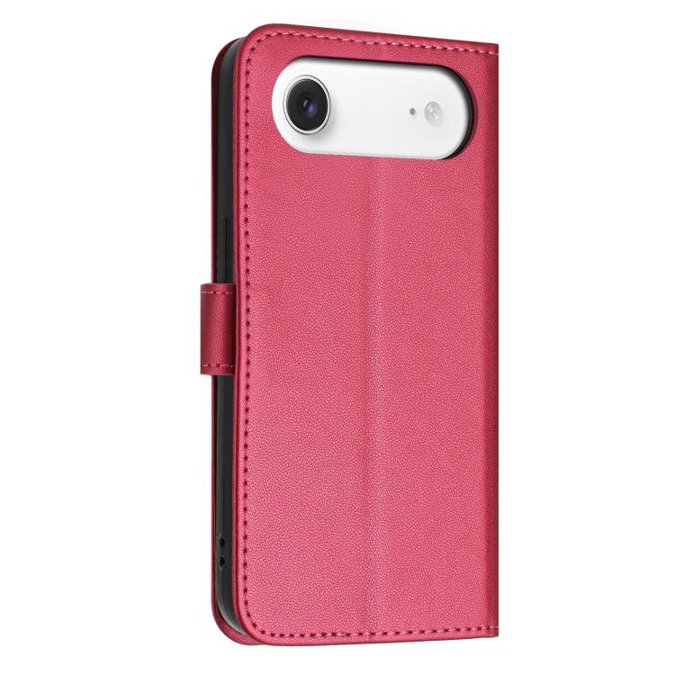 For iPhone Air Glitter Butterfly Zipper Vegan Leather Phone Case with Wrist Strap