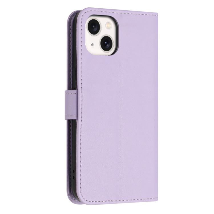 For iPhone 15 Glitter Butterfly Zipper Vegan Leather Phone Case with Wrist Strap