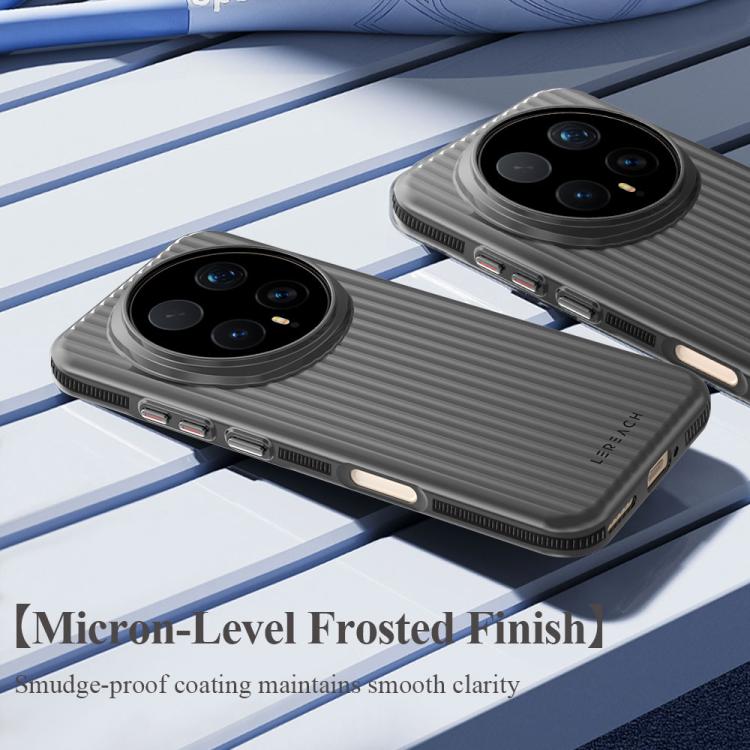 For Honor Magic8 Pro LeReach TOC Icicle Series Ice Mist Double-Sided Non-Slip Phone Case