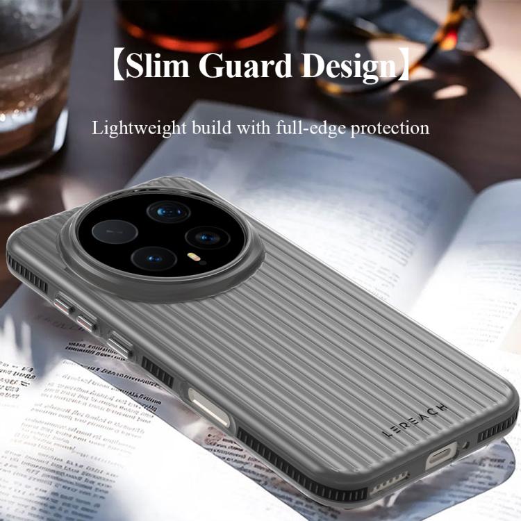 For Honor Magic8 Pro LeReach TOC Icicle Series Ice Mist Double-Sided Non-Slip Phone Case