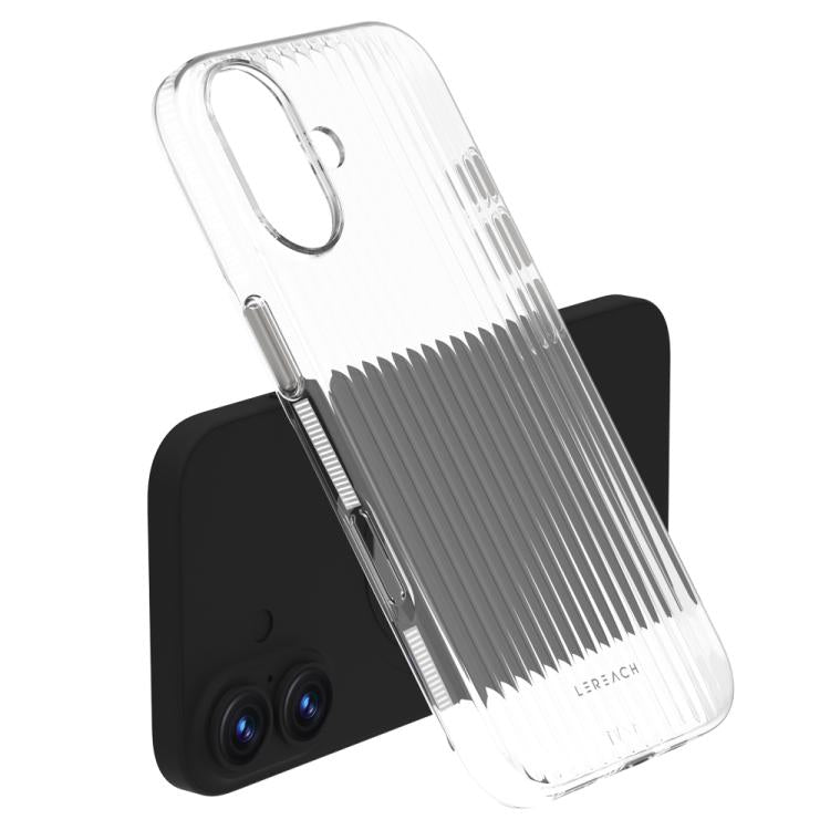 For iPhone 17 LeReach TOC Icicle Series Ice Mist Double-Sided Non-Slip Phone Case