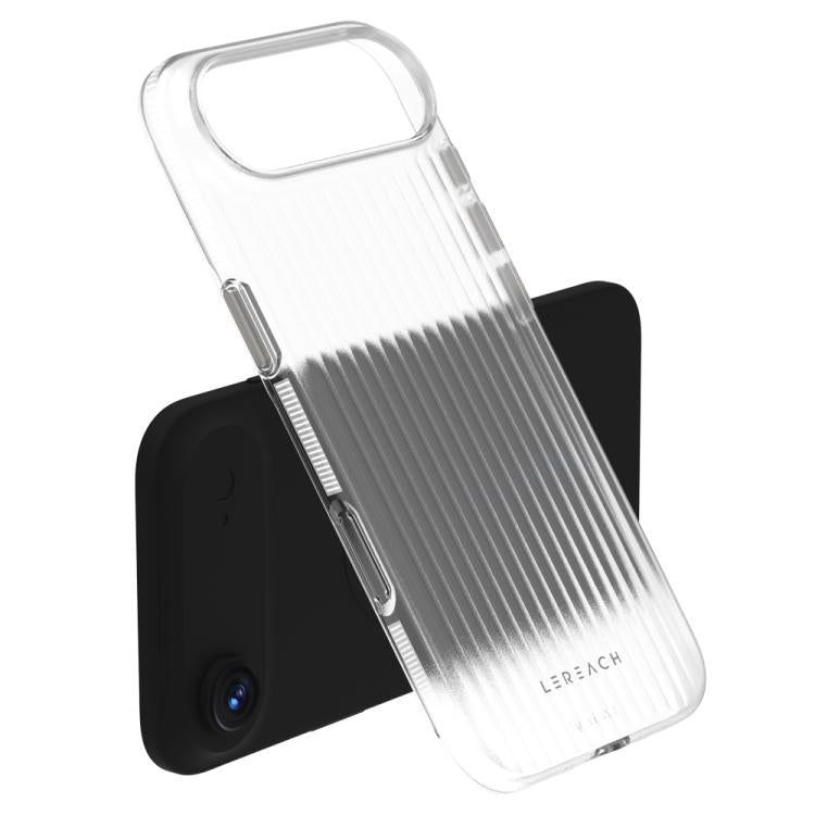 For iPhone Air LeReach TOC Icicle Series Ice Mist Double-Sided Non-Slip Phone Case