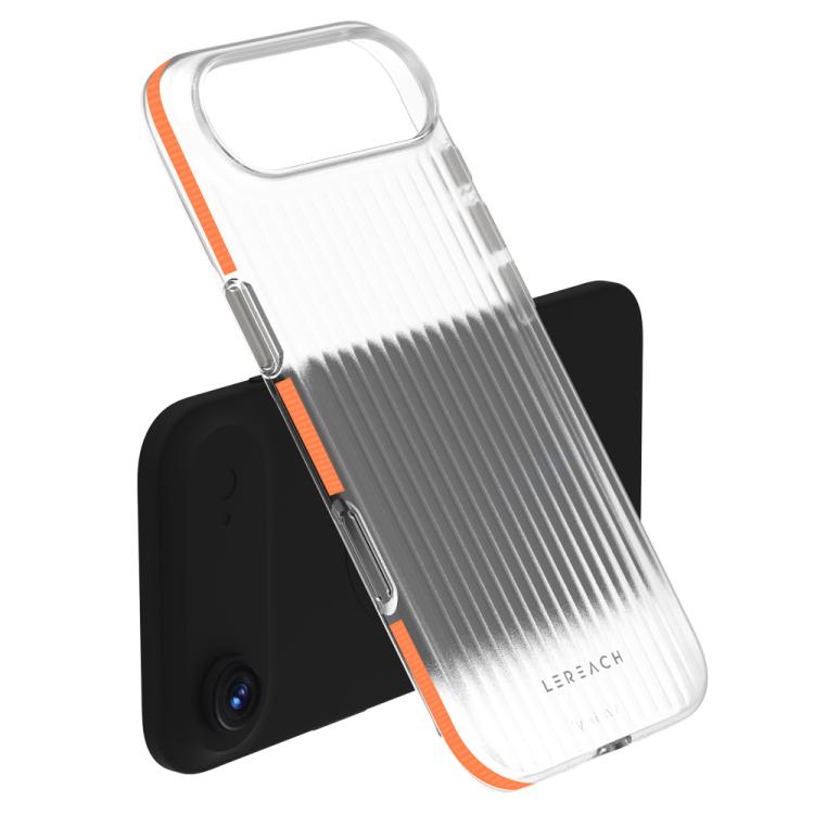 For iPhone Air LeReach TOC Icicle Series Ice Mist Double-Sided Non-Slip Phone Case