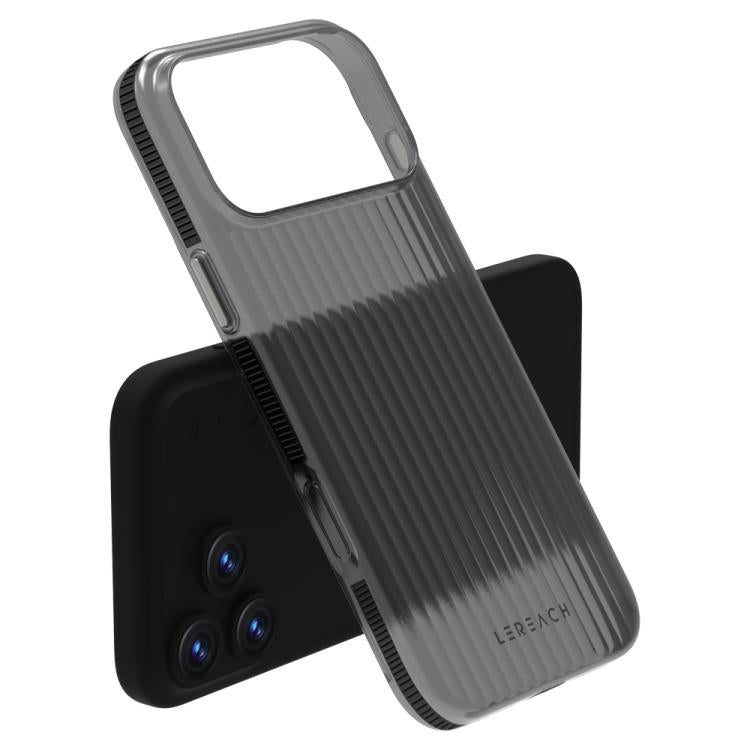 For iPhone 17 Pro LeReach TOC Icicle Series Ice Mist Double-Sided Non-Slip Phone Case