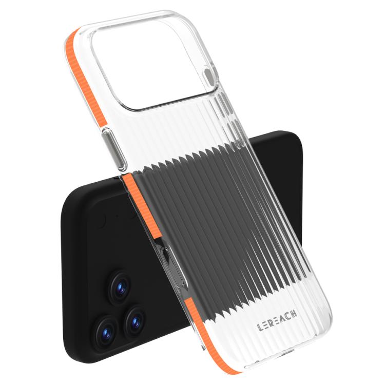 For iPhone 17 Pro Max LeReach TOC Icicle Series Ice Mist Double-Sided Non-Slip Phone Case