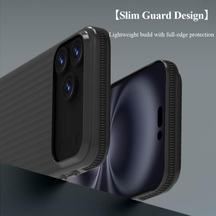 For iPhone 17 Pro Max LeReach TOC Icicle Series Ice Mist Double-Sided Non-Slip Phone Case