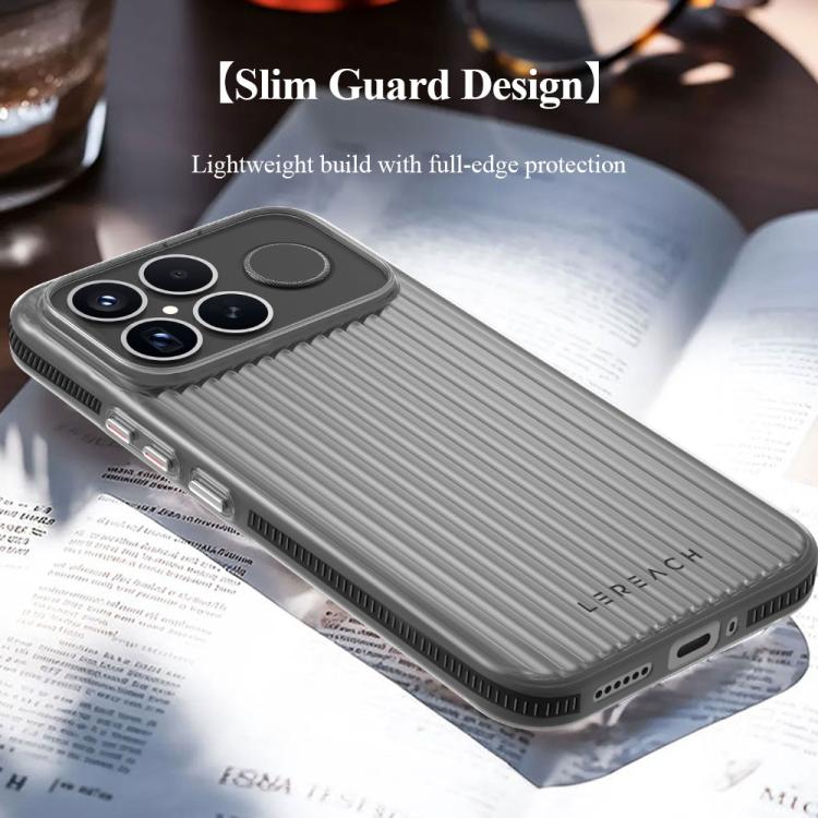 For Redmi K90 Pro Max LeReach TOC Icicle Series Ice Mist Double-Sided Non-Slip Phone Case