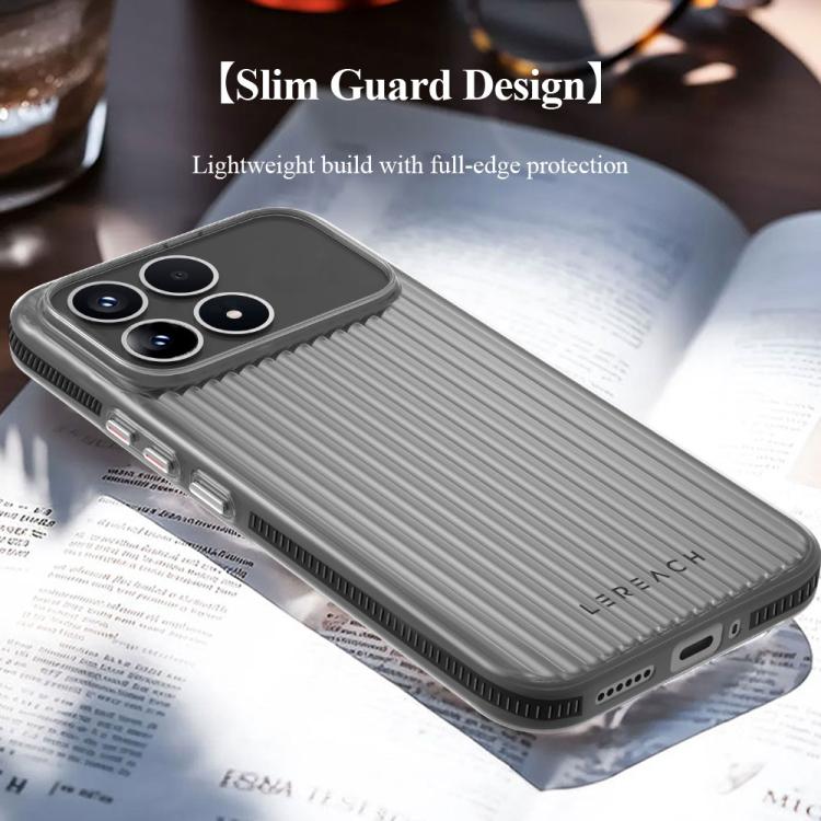 For Redmi K90 / Poco F8 Pro 5G LeReach TOC Icicle Series Ice Mist Double-Sided Non-Slip Phone Case